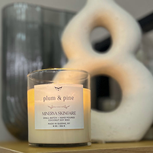 Plum & Pine Candle