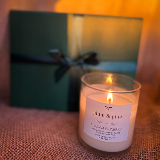 Plum & Pine Candle